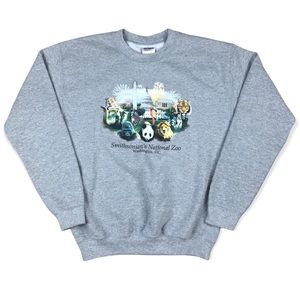 Smithsonian's National Zoo Washington DC Sweatshirt Youth Size Large
